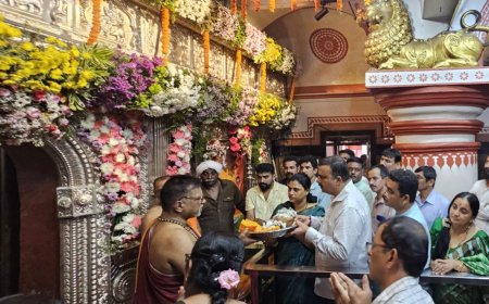 ಮಾರಿಕಾಂಬೆಯ ದರ್ಶನ ಪಡೆದುಕೊಂಡ ಸುನೀಲ ಕುಮಾರ್