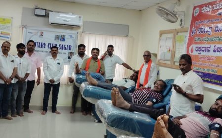 ಮೋದಿ ಜನ್ಮ ದಿನದ ಅಂಗವಾಗಿ ರಕ್ತದಾನ ಶಿಬಿರ