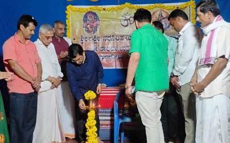 ೪೩ನೇ ವರ್ಷದ ಶಾರದಾ ಉತ್ಸವಕ್ಕೆ ಹರಿಪ್ರಕಾಶ್ ಕೋಣೆಮನೆ ಚಾಲನೆ