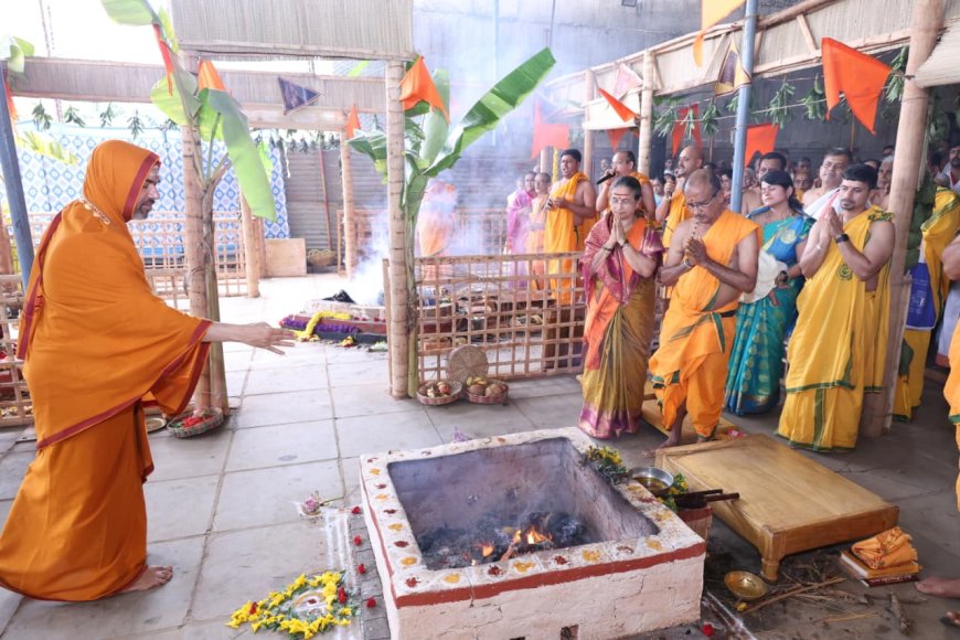 ನಾವು ನಮ್ಮ ವಶದಲ್ಲಿದ್ದರೆ ಮಾತ್ರ ಸಾಧನೆ ಮಾಡುವುದಕ್ಕೆ ಸಾಧ್ಯ: ರಾಘವೇಶ್ವರ ಸ್ವಾಮೀಜಿ