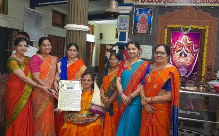 ವಿಶ್ವದರ್ಶನ ಮುಖ್ಯಾಧ್ಯಾಪಕಿ ಮುಕ್ತಾ ಶಂಕರರಿಗೆ ಸನ್ಮಾನ