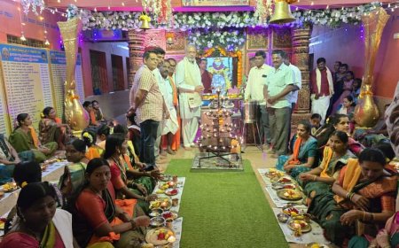 ಮಾರುತಿ ದೇವಸ್ಥಾನದಲ್ಲಿ ಅದ್ಧೂರಿಯಾಗಿ ನಡೆಯಿತು ನವರಾತ್ರಿ ಉತ್ಸವ