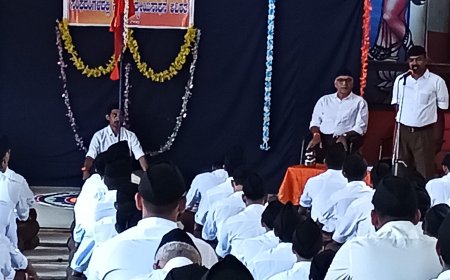 ಆರೆಸ್ಸೆಸ್ ಎಂದರೆ ಹಿಂದೂ ರಾಷ್ಟ್ರದ ಪರಮವೈಭವ: ಕೃಷ್ಣ ನರೇಗಲ್