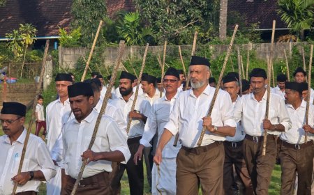 ಗಣವೇಷಧಾರಿಯಾದ ಸಂಸದ ಕಾಗೇರಿ