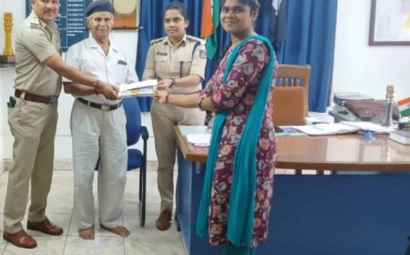 ಪೋಲೀಸರ ಮಕ್ಕಳಿಗೆ ಪ್ರತಿಭಾ ಪುರಸ್ಕಾರ