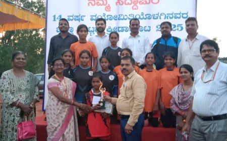 ಮೊರಾರ್ಜಿ ದೇಸಾಯಿ ವಸತಿ ಶಾಲೆ ವಿದ್ಯಾರ್ಥಿನಿಯರು ವಿಭಾಗ ಮಟ್ಟಕ್ಕೆ ಆಯ್ಕೆ