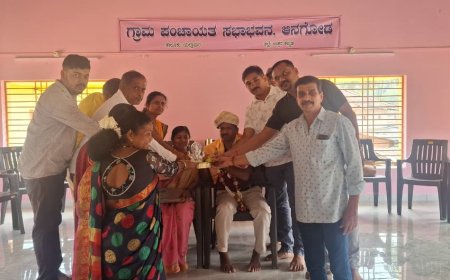 ಅನಗೋಡ್ ಪಿಡಿಒಗೆ ಬೀಳ್ಕೊಡುಗೆ