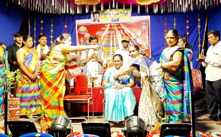 ಯಕ್ಷಗಾನ ದಶಮಾನೋತ್ಸವ ಕಾರ್ಯಕ್ರಮದಲ್ಲಿ ಸಾಧಕರಿಗೆ ಸನ್ಮಾನ