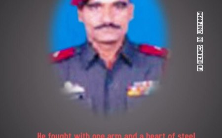 ಒಂದು ಕೈಯಿಂದ ಹೋರಾಡಿ, ಉಕ್ಕಿನ ಹೃದಯದಿಂದ ಗೆದ್ದ ಯೋಧ