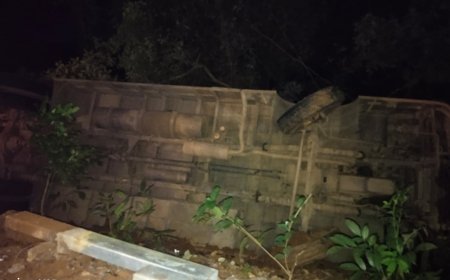 ವಡ್ಡಿ ಘಾಟ್ ನಲ್ಲಿ ಕಂದಕಕ್ಕೆ ಉರುಳಿದ ಬಸ್: 49 ಜನರಿಗೆ ಗಾಯ!?