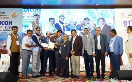 ಐಎಂಎ ಶಿರಸಿ ಶಾಖೆಗೆ ಅಧ್ಯಕ್ಷರ ಪ್ರಶಂಸಾ ಪ್ರಶಸ್ತಿ