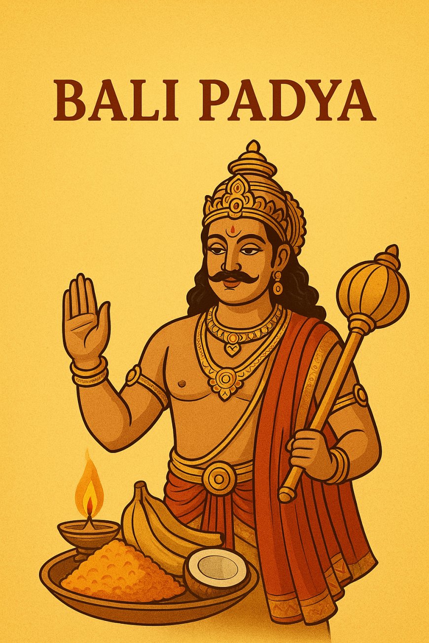 ಬಲಿಪಾಡ್ಯಮಿ ಆಚರಣೆ ಹಿಂದಿರುವ ಕಥೆಯೇನು? ಅಷ್ಟಕ್ಕೂ ಈ ಬಲಿ ಯಾರು? ಏತಕ್ಕೆ ದೇವರನ್ನು ಈ ದಿನ ಪೂಜಿಸುತ್ತಾರೆ?