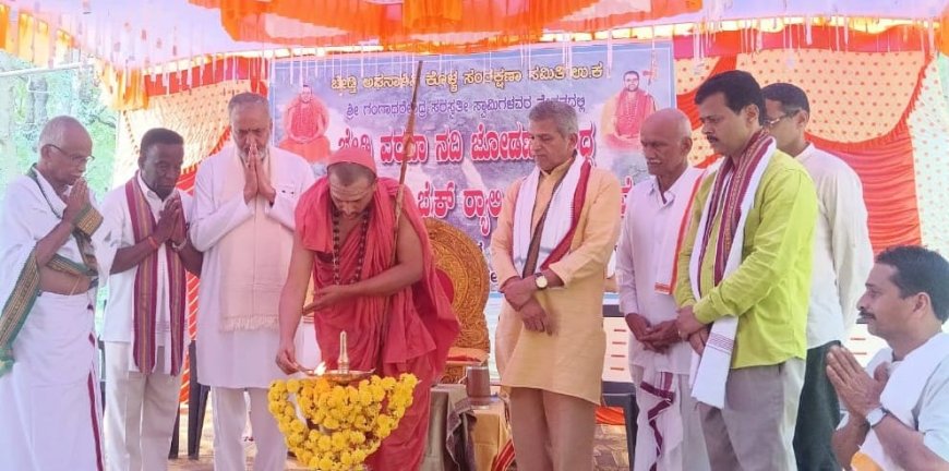 ಬೇಡ್ತಿ ನೀರು ಬೇರೆಡೆಗೆ ಒಯ್ಯುವ ಯೋಜನೆ ಅವೈಜ್ಞಾನಿಕ: ಸ್ವರ್ಣವಲ್ಲಿ ಸ್ವಾಮೀಜಿ