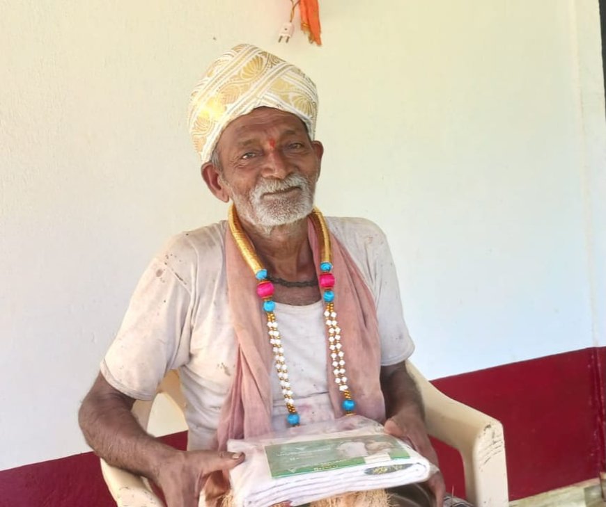 ದಬಗಾರದಲ್ಲಿ ಕೃಷಿ ಕೂಲಿಕಾರನಿಗೆ ಸನ್ಮಾನ