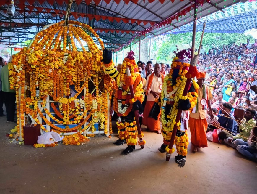 ಜೋಯಿಡಾದ ಮೊದಲ ಜಾತ್ರೆ (ಖಾಪ್ರಿ) ಕಂಬಳಿ ಜಾತ್ರೆ