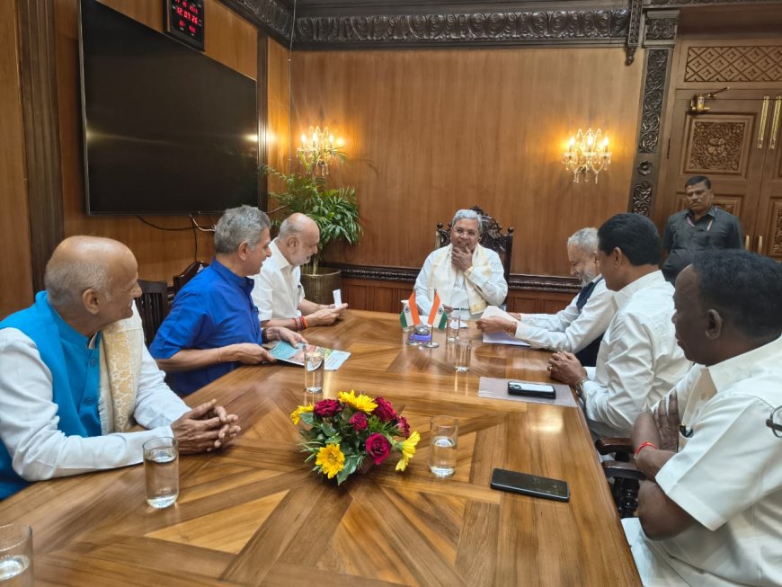 ಬೇಡ್ತಿ-ಅಘನಾಶಿನಿ-ವರದಾ ನದಿ ಜೋಡಣೆ ಬೇಡ: ಮುಖ್ಯಮಂತ್ರಿ ಸಿದ್ದರಾಮಯ್ಯಗೆ ಸರ್ವ ಪಕ್ಷ ನಿಯೋಗದ ಮನವಿ