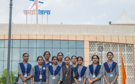 ಶ್ರೀಹರಿಕೋಟಾದಲ್ಲಿ ಉಪಗ್ರಹ ಉಡಾವಣೆಗೆ ಸಾಕ್ಷಿಯಾದ ಬೈರುಂಭೆ ಹೈಸ್ಕೂಲ್‌ ಮಕ್ಕಳು