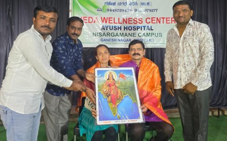 ಡಾ. ವೆಂಕಟರಮಣ ಹೆಗಡೆ ಅವರಿಗೆ ಸನ್ಮಾನ