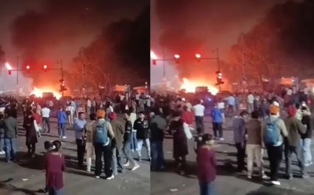 ದೆಹಲಿಯ ಕೆಂಪುಕೋಟೆ ಬಳಿ ಕಾರು ಸ್ಫೋಟ : ೧೩ ಜನ ಬಲಿ