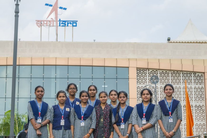 ಶ್ರೀಹರಿಕೋಟಾದಲ್ಲಿ ಉಪಗ್ರಹ ಉಡಾವಣೆಗೆ ಸಾಕ್ಷಿಯಾದ ಬೈರುಂಭೆ ಹೈಸ್ಕೂಲ್‌ ಮಕ್ಕಳು