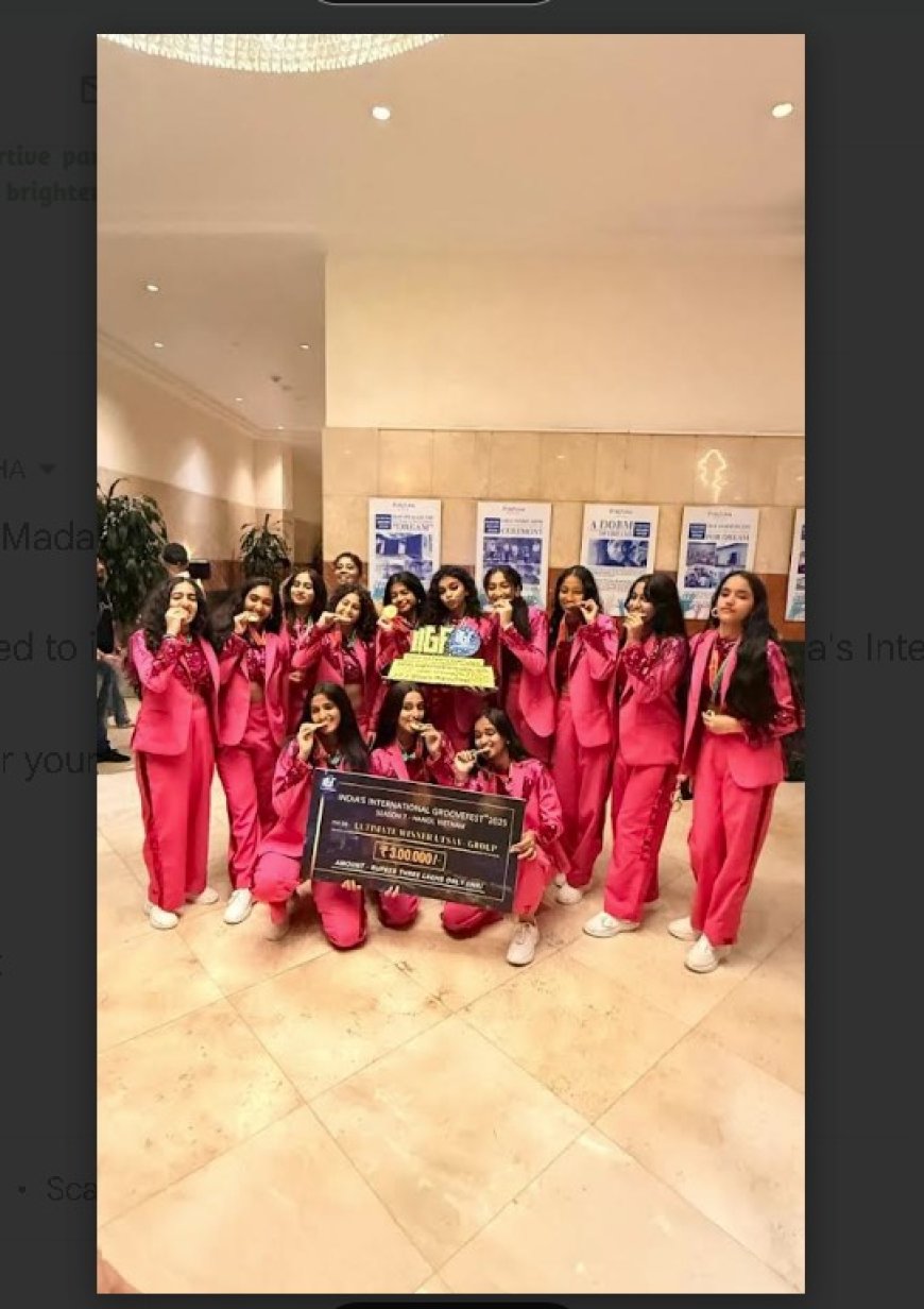 ವಿಯೆಟ್ನಾಮಲ್ಲಿ ಚಿನ್ನ ಗೆದ್ದ ಕುಮಾರಿ ತನ್ಮಯಿ ಮತ್ತು ಸಂಗಡಿಗರು