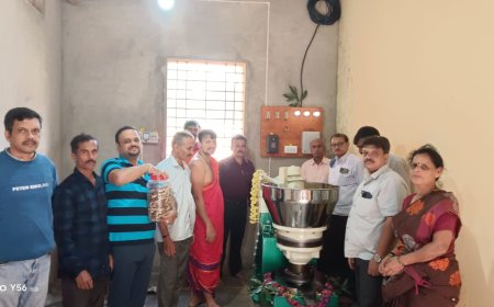 ಕೊಡ್ಸರ ಸೊಸೈಟಿಯಲ್ಲಿ ಎಣ್ಣೆ ಮತ್ತು ಹಿಟ್ಟಿನ ಗಿರಣಿ ಪ್ರಾರಂಭ