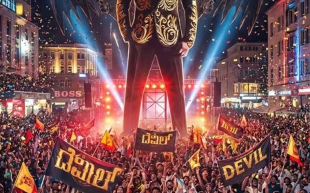 ದರ್ಶನ್ ‘ದಿ ಡೆವಿಲ್’ ಹೊಸ ದಾಖಲೆ: ಮೊದಲ ದಿನವೇ ಬಾಕ್ಸ್ ಆಫೀಸ್‌ನಲ್ಲಿ ಭರ್ಜರಿ ಸದ್ದು