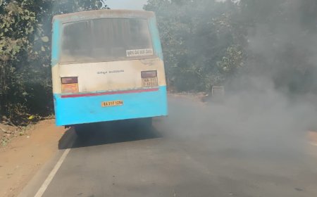 ಸರ್ಕಾರಿ ಬಸ್ಸಿನ ಧೂಮಲೀಲೆಗೆ ಜನಸಾಮಾನ್ಯರು ಹೈರಾಣು