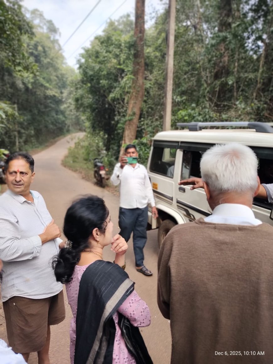 ಸರ್ವೆಗೆ ಬಂದರು ಅಪರಿಚಿತರು: ತಡೆದು ವಾಪಾಸ್‌ ಕಳಿಸಿದ ಸಾಲ್ಕಣಿ-ಮುರೇಗಾರ್‌ ಜನರು