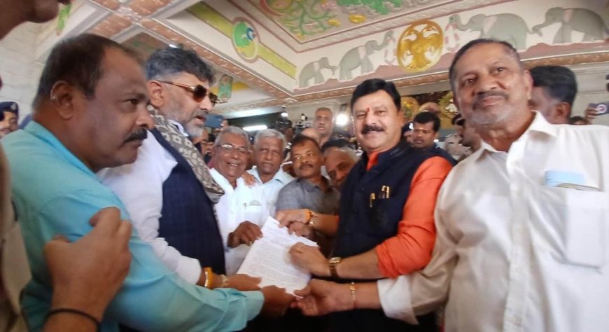 ಸಾಗರ ಜಿಲ್ಲೆ ರಚಿಸುವಂತೆ ಬೇಳೂರು ಮನವಿ ಸಲ್ಲಿಕೆ