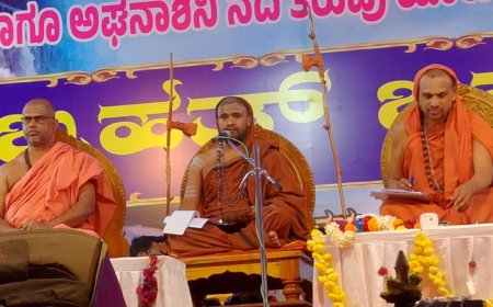 ನದಿ ತಿರುವು ಪ್ರಕೃತಿಯ ಮೇಲಿನ ಹಿಂಸಾಚಾರ; ನಮ್ಮ ಮಕ್ಕಳ ಬದುಕಿಗಾಗಿ ಹೋರಾಟ ಅನಿವಾರ್ಯ: ನೆಲೆಮಾವು ಶ್ರೀ