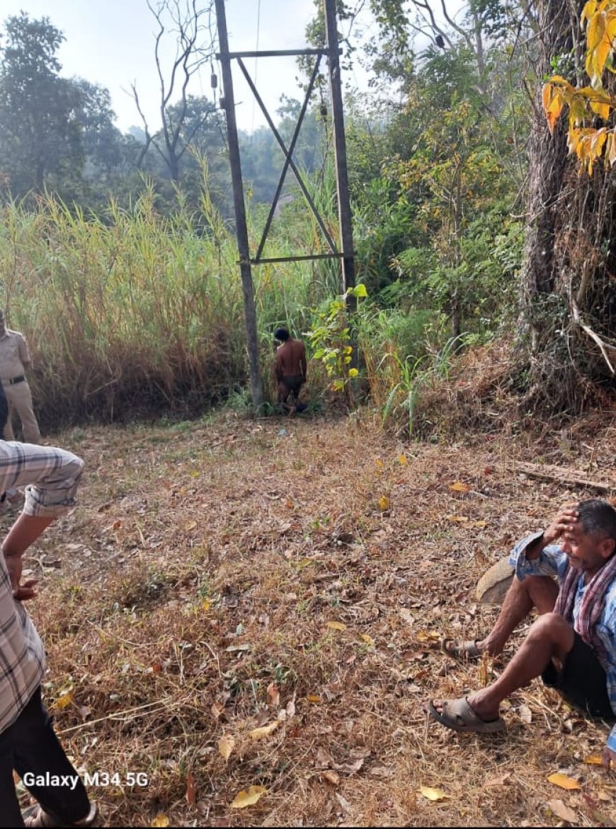 ಗಿರಗಡ್ಡೆ ಬಳಿ ವಿದ್ಯುತ್ ಕಂಬದಲ್ಲಿ ಶವ ಪತ್ತೆ; ಅನುಮಾನಾಸ್ಪದ ಸಾವು ಎಂದು ಶಂಕೆ
