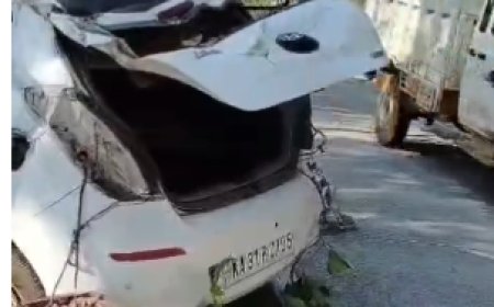 ಸಿರ್ಸಿಮಕ್ಕಿ ಬಳಿ ಭೀಕರ ಕಾರು ಅಪಘಾತ; 10 ವರ್ಷದ ಬಾಲಕ ಸ್ಥಳದಲ್ಲೇ ಸಾವು