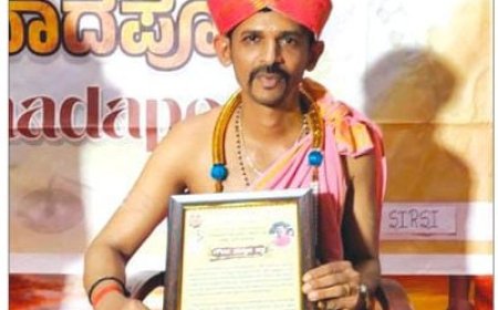 ಪ್ರಸನ್ನ ಗಣಪತಿ ಭಟ್ಟರಿಗೆ ‘ವೈದಿಕ ಮಾಣಿಕ್ಯ’ ಬಿರುದು ನೀಡಿ ಸನ್ಮಾನ