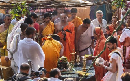 ನದಿಗಳು ಉಳಿದರೆ ನಾಡು: ಗಂಗಾವಳಿ ರಕ್ಷಣೆಗಾಗಿ ಸಹಸ್ರಲಿಂಗದಲ್ಲಿ ಸ್ವಾಮೀಜಿಗಳ ಜಾಗೃತಿ ಕರೆ