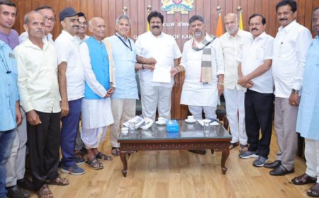 ಬೇಡ್ತಿ-ವರದಾ ನದಿ ತಿರುವು ಯೋಜನೆಗೆ ಜಿಲ್ಲೆಯ ಶಾಸಕರ ತೀವ್ರ ವಿರೋಧ: ಡಿಸಿಎಂ ಭೇಟಿ ಮಾಡಿ ಮನವಿ ಸಲ್ಲಿಕೆ