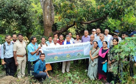 ಅಘನಾಶಿನಿ ನದೀಗುಂಟ ಅಪ್ಪೇಮಿಡಿ ಜೀವವೈವಿಧ್ಯ ಸಮೀಕ್ಷೆ-ಪಾದಯಾತ್ರೆಗೆ ಚಾಲನೆ