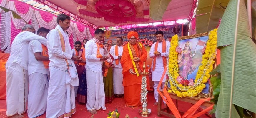 ಜಡ್ಡಿಗದ್ದೆಯಲ್ಲಿ ಮೊಳಗಿದ ಹಿಂದೂ ಶಂಖನಾದ: "ಮಾತಾಡಿದ್ದು ಸಾಕು, ಮಾಡಿ ತೋರಿಸೋಣ ಬನ್ನಿ" - ಹುಕ್ಕೇರಿ ಶ್ರೀಗಳ ಮಾರ್ಮಿಕ ನುಡಿ