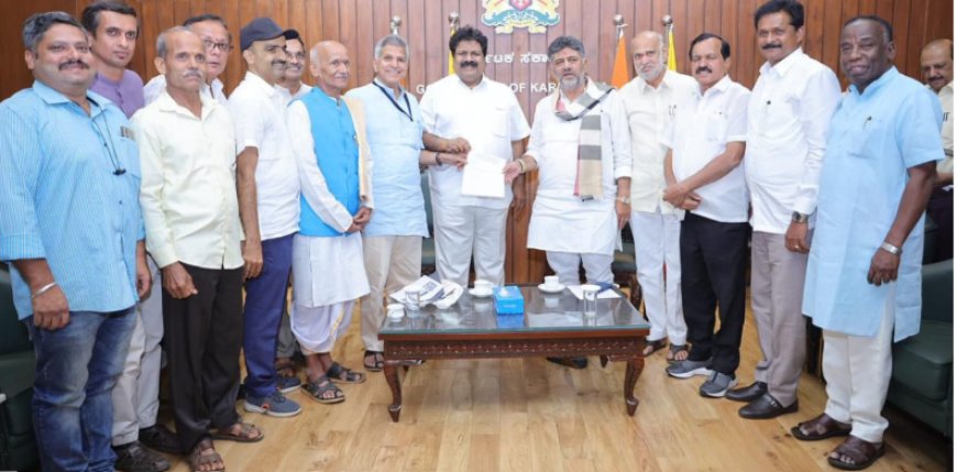 ಬೇಡ್ತಿ-ವರದಾ ನದಿ ತಿರುವು ಯೋಜನೆಗೆ ಜಿಲ್ಲೆಯ ಶಾಸಕರ ತೀವ್ರ ವಿರೋಧ: ಡಿಸಿಎಂ ಭೇಟಿ ಮಾಡಿ ಮನವಿ ಸಲ್ಲಿಕೆ