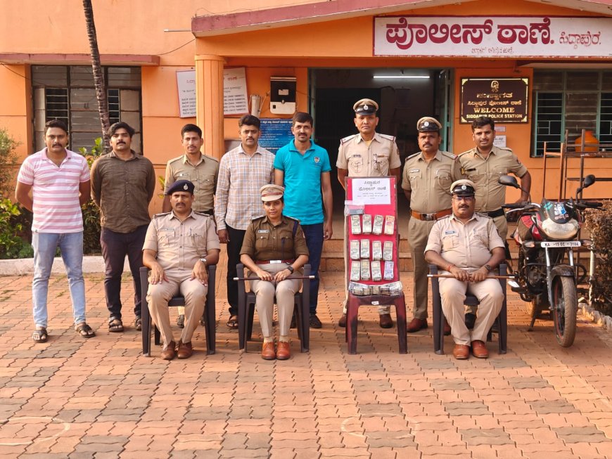  ಅಸಲಿ ಚಿನ್ನದ ಆಮಿಷವೊಡ್ಡಿ ₹10 ಲಕ್ಷ ವಂಚಿಸಿದ್ದ ಆರೋಪಿ ಪೊಲೀಸರ ಬಲೆಗೆ