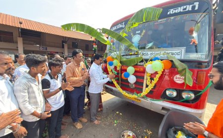 ಮೂರು ದಶಕದ ಮೌನಕ್ಕೆ ಬಸ್ ಹಾರ್ನ್ ಸದ್ದು: ಮಲೆನಾಡಿಗರ ಕನಸಿನ ಹಾದಿಗೆ ಭೀಮಣ್ಣ ನಾಯ್ಕ ಚಾಲನೆ!