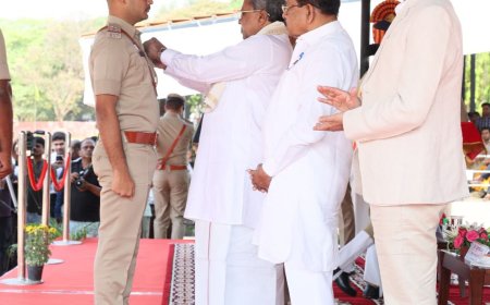 ಶಿರಸಿಯ ಹೆಮ್ಮೆಯ ಪೊಲೀಸ್ ಅಧಿಕಾರಿಗೆ 'ಸಿಎಂ ಪದಕ'ದ ಗರಿ: ಪಿಎಸ್ಐ ರಾಜಕುಮಾರ್ ಉಕ್ಕಲಿಗೆ ಸನ್ಮಾನ!