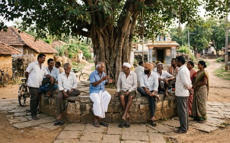 ಹಳ್ಳಿಯ ಕಟ್ಟೆಯ ಚರ್ಚೆಯಲ್ಲೂ ನದಿ ತಿರುವಿನ ಗುಮ್ಮ