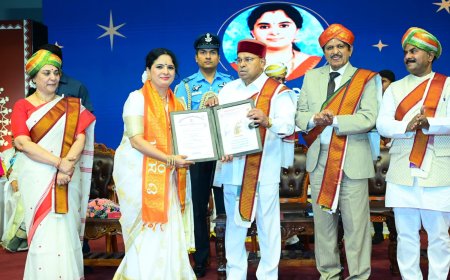 ಕರ್ನಾಟಕ ಸಂಸ್ಕೃತ ವಿಶ್ವವಿದ್ಯಾಲಯ ಭಾಷಾ ಮತ್ತು ಸಾಹಿತ್ಯ ವಿಭಾಗದಲ್ಲಿ ಅರ್ಚನಾ ಹೆಗಡೆಗೆ  ಡಾಕ್ಟರೇಟ್ ಪದವಿ