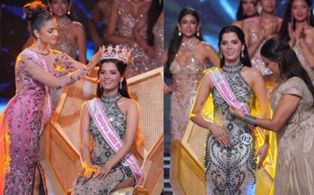 ಕರಾವಳಿಯ ಕುವರಿ, ಈಗ ದೇಶದ ಸುಂದರಿ: ಮಿಸ್ ಇಂಡಿಯಾ ವರ್ಲ್ಡ್ 2026 ಕಿರೀಟ ಗೆದ್ದ ಶಾಸಕ ಸತೀಶ್ ಸೈಲ್ ಪುತ್ರಿ ಸಾಧ್ವಿ!