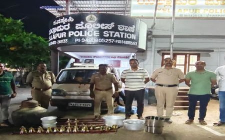 ಗಣಪನ ಸನ್ನಿಧಿಯಲ್ಲಿ ಕೈಚಳಕ ತೋರಿದ್ದ ಕಳ್ಳ ಅಂದರ್: ಯಲ್ಲಾಪುರ ಪೊಲೀಸರ ಮಿಂಚಿನ ಕಾರ್ಯಾಚರಣೆ!