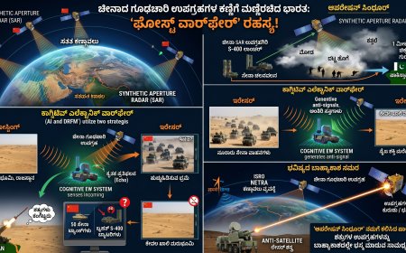 ಚೀನಾದ ಗೂಢಚಾರಿ ಉಪಗ್ರಹಗಳ ಕಣ್ಣಿಗೆ ಮಣ್ಣೆರಚಿದ ಭಾರತ: ಶತ್ರುಗಳನ್ನು ಕಂಗೆಡಿಸಿದ 'ಘೋಸ್ಟ್ ವಾರ್‌ಫೇರ್' ರಹಸ್ಯ!