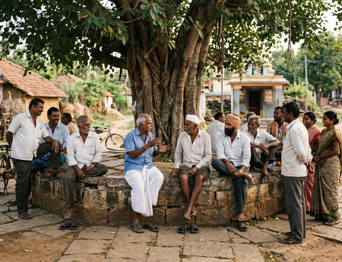 ಹಳ್ಳಿಯ ಕಟ್ಟೆಯ ಚರ್ಚೆಯಲ್ಲೂ ನದಿ ತಿರುವಿನ ಗುಮ್ಮ