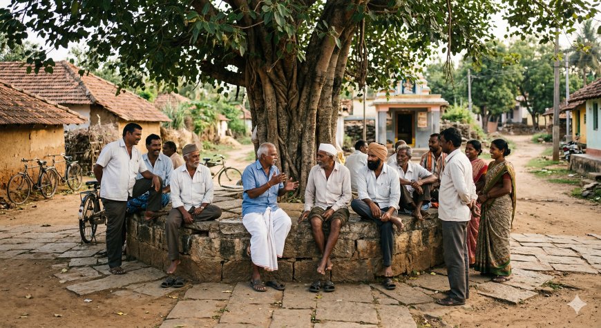 ಹಳ್ಳಿಯ ಕಟ್ಟೆಯ ಚರ್ಚೆಯಲ್ಲೂ ನದಿ ತಿರುವಿನ ಗುಮ್ಮ