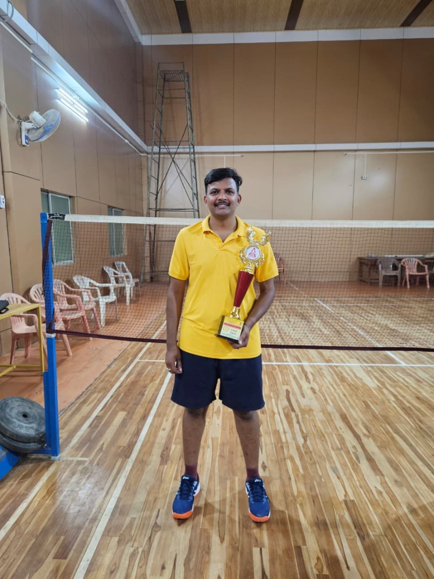 ಶಿರಸಿಯ 'ಖಾಕಿ' ಪ್ರತಿಭೆಗೆ ರಾಷ್ಟ್ರೀಯ ಮನ್ನಣೆ: ಆಲ್ ಇಂಡಿಯಾ ಪೊಲೀಸ್ ಬ್ಯಾಡ್ಮಿಂಟನ್ ತಂಡಕ್ಕೆ ವೆಂಕಟೇಶ್ ಆಯ್ಕೆ!